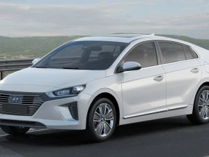 hyundai ioniq hybrid 2017 3D Model