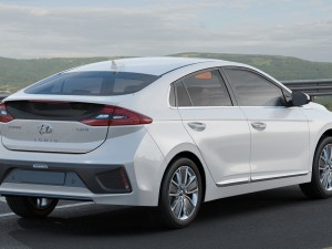hyundai ioniq hybrid 2017 3D 모델