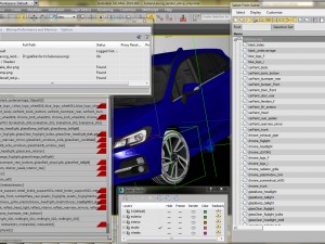 subaru levorg 3D Модель