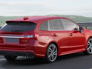 subaru levorg 3D Модель