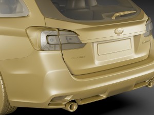 subaru levorg 3D Модель