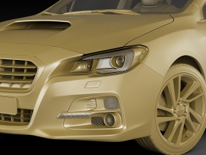 subaru levorg 3D Модель