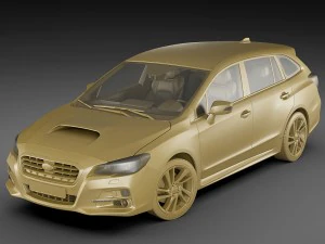 subaru levorg 3D Model