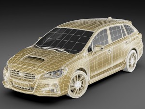 subaru levorg 3D Модель