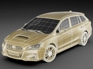 subaru levorg 3D Model