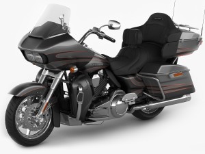 harley davidson cvo road glide ultra 2016 Model 3D