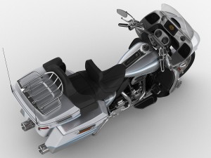 harley davidson cvo road glide ultra 2016 Model 3D