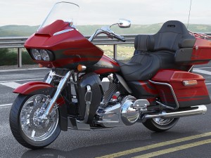 harley davidson cvo road glide ultra 2016 Model 3D
