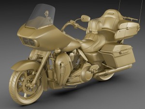 harley davidson cvo road glide ultra 2016 Model 3D