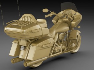harley davidson cvo road glide ultra 2016 Model 3D