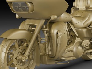 harley davidson cvo road glide ultra 2016 Model 3D