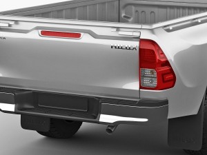 toyota hilux regular cab 2016 Modelo 3D