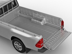 toyota hilux regular cab 2016 Modelo 3D
