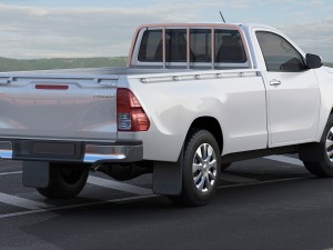 toyota hilux regular cab 2016 Modelo 3D