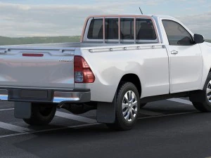 toyota hilux regular cab 2016 3D Model