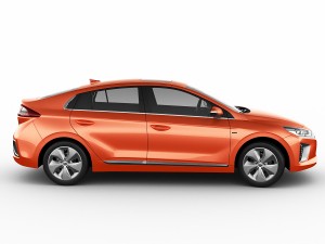 hyundai ioniq electric 2017 Model 3D
