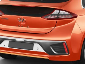 hyundai ioniq electric 2017 3D Model