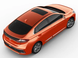 hyundai ioniq electric 2017 3D Model