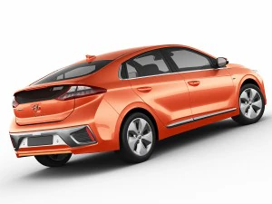 hyundai ioniq electric 2017 3D Model