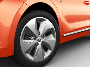 hyundai ioniq electric 2017 Model 3D