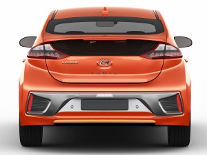 hyundai ioniq electric 2017 Model 3D