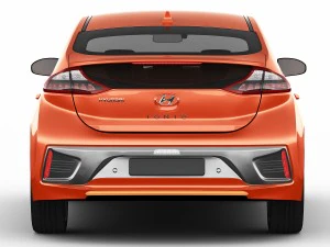 hyundai ioniq electric 2017 3D Model