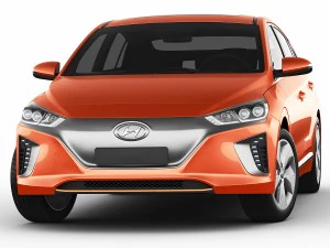 hyundai ioniq electric 2017 3D Model