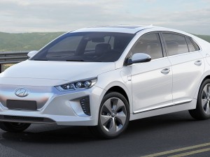 hyundai ioniq electric 2017 Model 3D