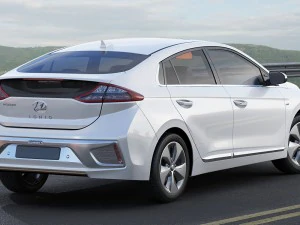 hyundai ioniq electric 2017 3D Model