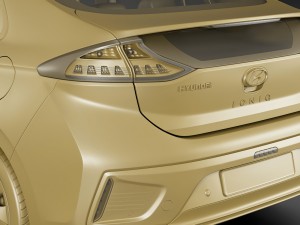 hyundai ioniq electric 2017 Model 3D