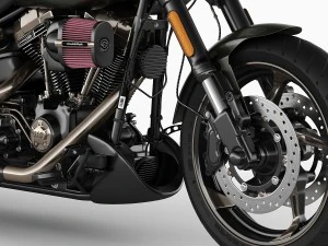 harley-davidson cvo pro street breakout 3D Model