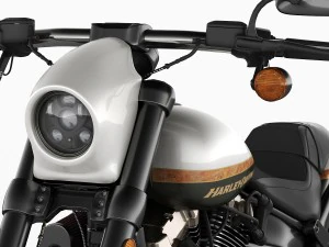 harley-davidson cvo pro street breakout 3D Model