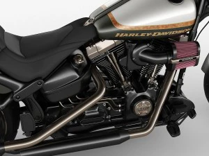 harley-davidson cvo pro street breakout 3D Model