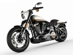 harley-davidson cvo pro street breakout 3D Model