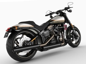 harley-davidson cvo pro street breakout Modello 3D