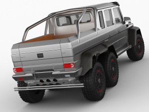 mercedes g63 amg 6x6 3Dモデル