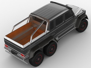 mercedes g63 amg 6x6 3Dモデル
