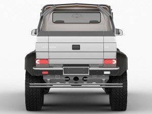 mercedes g63 amg 6x6 3Dモデル