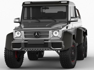 mercedes g63 amg 6x6 3Dモデル