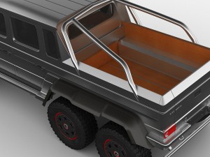 mercedes g63 amg 6x6 3Dモデル