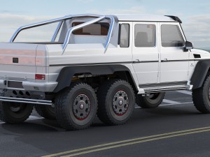 mercedes g63 amg 6x6 3Dモデル
