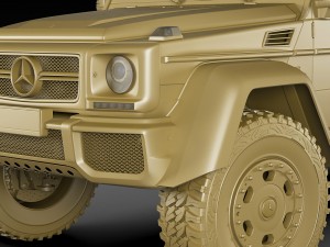 mercedes g63 amg 6x6 3Dモデル