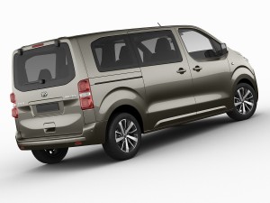 toyota proace verso Modelo 3D