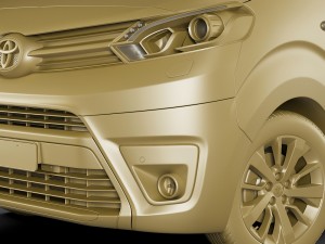 toyota proace verso Modelo 3D