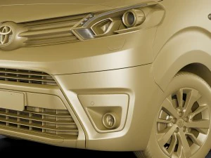 toyota proace vers&atilde;o Modelo 3D