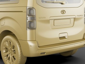 toyota proace verso Modelo 3D
