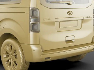 toyota proace vers&atilde;o Modelo 3D