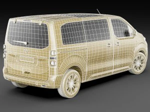 toyota proace vers&atilde;o Modelo 3D