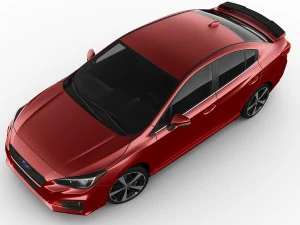 subaru impreza 2017 3D Model