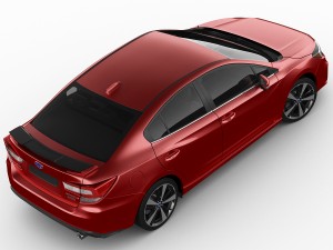 subaru impreza 2017 3D 模型